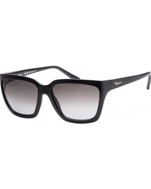 Ferragamo Sf1018S 59 001 Fashion Sunglasses - Black