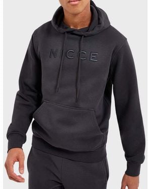 Nicce London Mercury Coal Hoodie - Blue