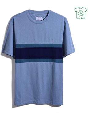 Farah Ginsberg Regular Fit Crew Neck T-Shirt - Blue