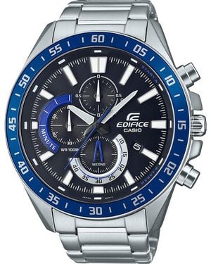 G-Shock Edifice Watch Efv-620D-1A2Vuef Stainless Steel (Archived) - Blue