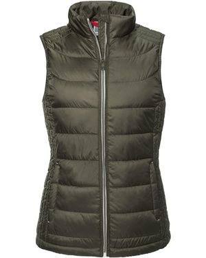 Russell Ladies Nano Padded Body Warmer (Dark) - Green