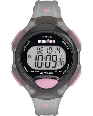 Timex Tw5M65700 Ladies Ironman Essential Watch - Grey
