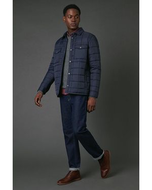 MAINE Quilted Jacket Nylon - Black