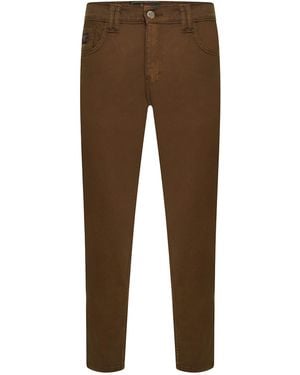 Forge Plus Size Jeans Comfort & Durability Classic Straight Leg - Brown