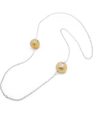 Folli Follie 1N9S013Y Ladies Necklace Sterling - White