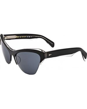 Rag & Bone Rnb1079-S-08A-61 Rnb1079 S 61 08A Sunglasses - Black