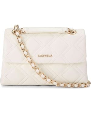Carvela Kurt Geiger Rosa Chain Shoulder Bag - White