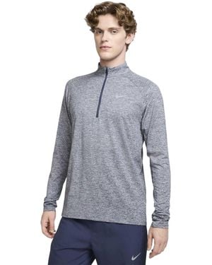 Nike Stride Hardloop Top (Donder Blauw)