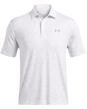 Under Armour Playoff Short Sleeve Performance Polo Shirt - Blue