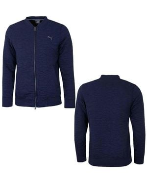 PUMA Camo Winter Bomber Jacket - Blue