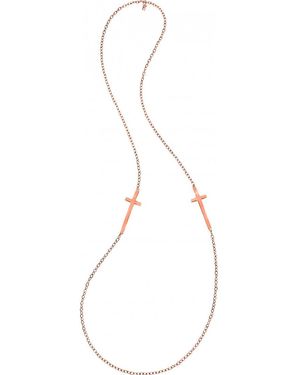 Folli Follie 1N13T005R Ladies Necklace - Metallic
