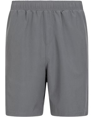 Mountain Warehouse 'Hurdle' Running Shorts Quick Wicking Active Bottoms - Grey