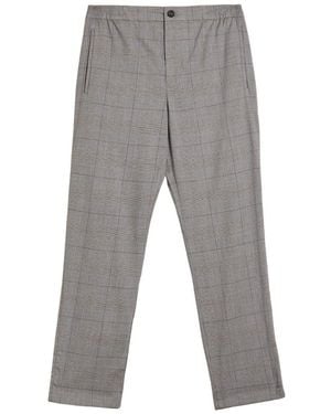 Ted Baker Nicolo Stone Slim Trousers - Grey