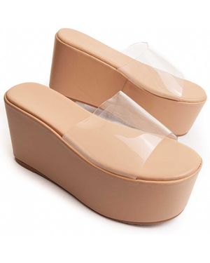 Montevita Platform Sandal Platero - Natural