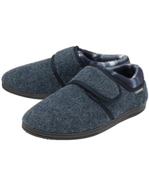 Dunlop Velcro Slippers For - Blue