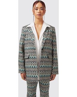 Twisted Tailor Gardenia Slim Fit Cotton Jacket - Grey