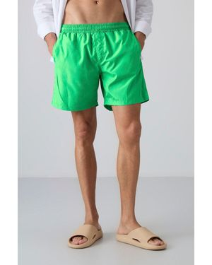 TOMMY LIFE Pull-On One-Piece Shorts Set - Green