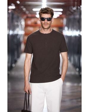Grimelange Classic Crew Neck T-Shirt - Black