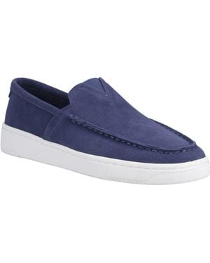 TOMS Trvl Lite 100% Cow Cadet Espadrilles - Blue