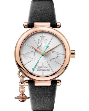 Vivienne Westwood Vv006Swrsbk Ladies Orb Watch - Grey