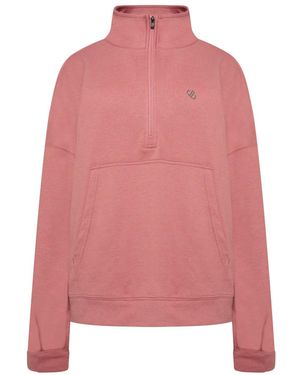 Dare 2b Recoup Ii Half Zip Pullover Sweatshirt - Pink