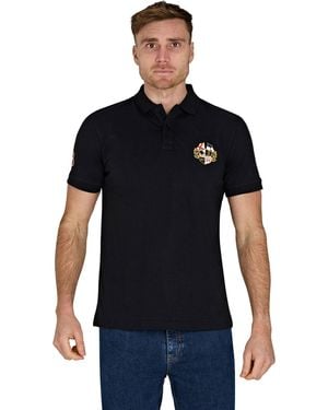 Raging Bull Classic Crest Polo - Blue
