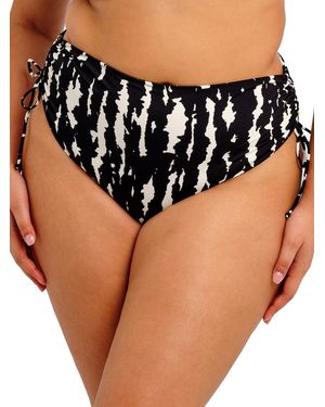 Elomi Echo Shell Adjustable Bikini Brief - Black