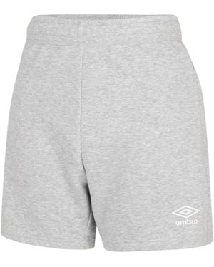 Umbro Ladies Club Leisure Shorts Marl/ - Grey
