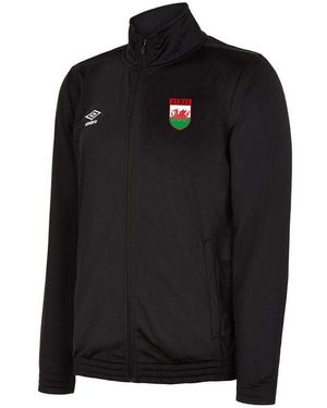Umbro Wales Tricot Track Jacket - Black