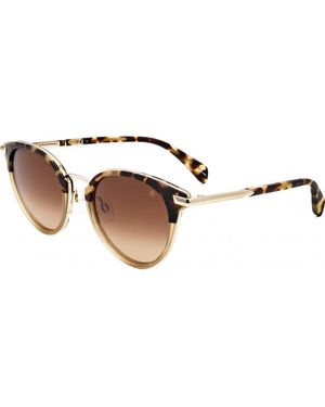 Rag & Bone Rnb1058 G S 53 C9B Sunglasses - Brown