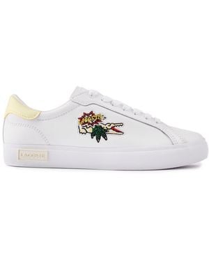 Lacoste Powercourt Trainers - White