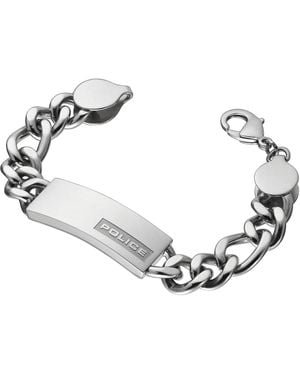 Police "Strip" Bracelet - White