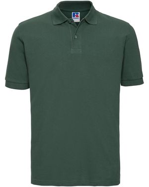 Russell Classic Cotton Pique Polo Shirt (Bottle) - Green