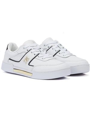 Tommy Hilfiger Court Prep Damensneakers - Wit