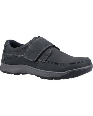 Hush Puppies Casper Leather Shoes - Black