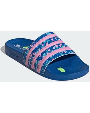 adidas Originals Adilette X Kseniaschnaider Slides - Blue