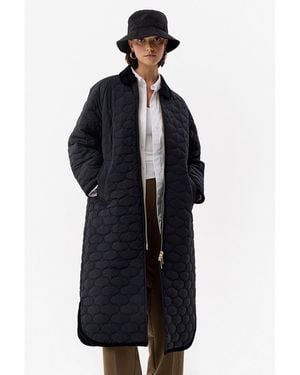 HUNTER Fionn Long Textile - Blue