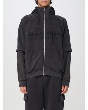 Daily Paper Zipup Hoodie Relaxed Fit - Black