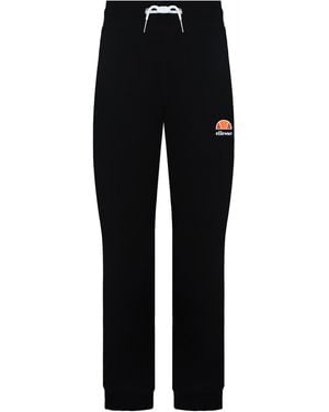 Ellesse Logo Track Trousers Cotton - Black
