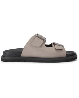 KG by Kurt Geiger Leather Lisbon Sandals - Brown
