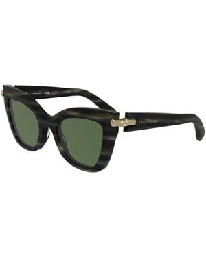 Longchamp Acetate Sunglasses - Green