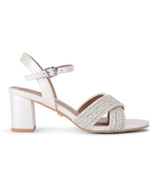 Carvela Kurt Geiger Divine Block Sandals - White