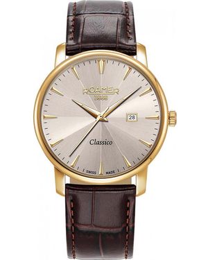 Roamer 971856-48-55-05 Classico Watch - Grey