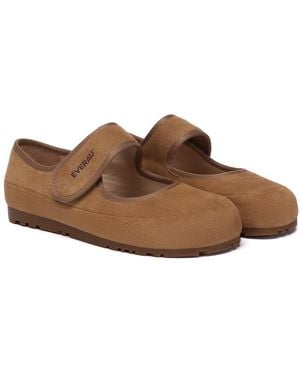 EverAu Australia Ever Au Malia Mary Jane With Sole - Brown