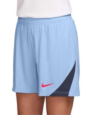 Nike Strike Voetbal Shorts /Grijs) - Blauw