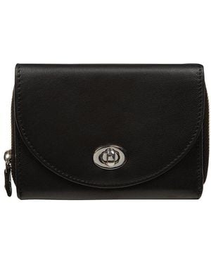 NiNa Amora 'Clara' Leather Purse - Black