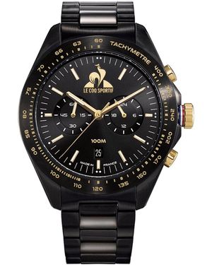 Le Coq Sportif Accessories Steel 42Mm Digital Watch - Black
