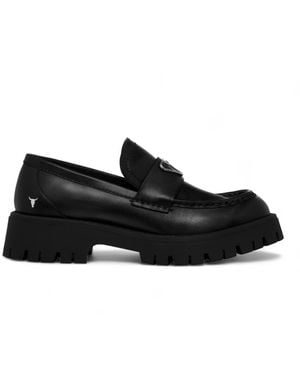 Windsor Smith Leather Chunky Loafers - Black