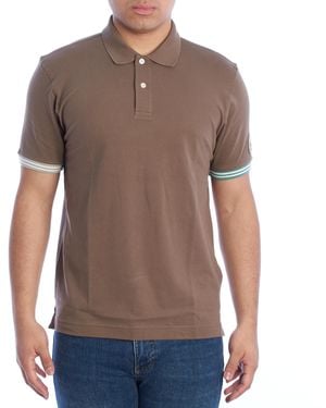 La Martina Ymp011-Pk001 Regular Fit Short Sleeve Polo - Brown