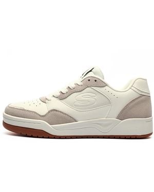 Skechers Koopa Los Angeles Memory Foam Trainers - White